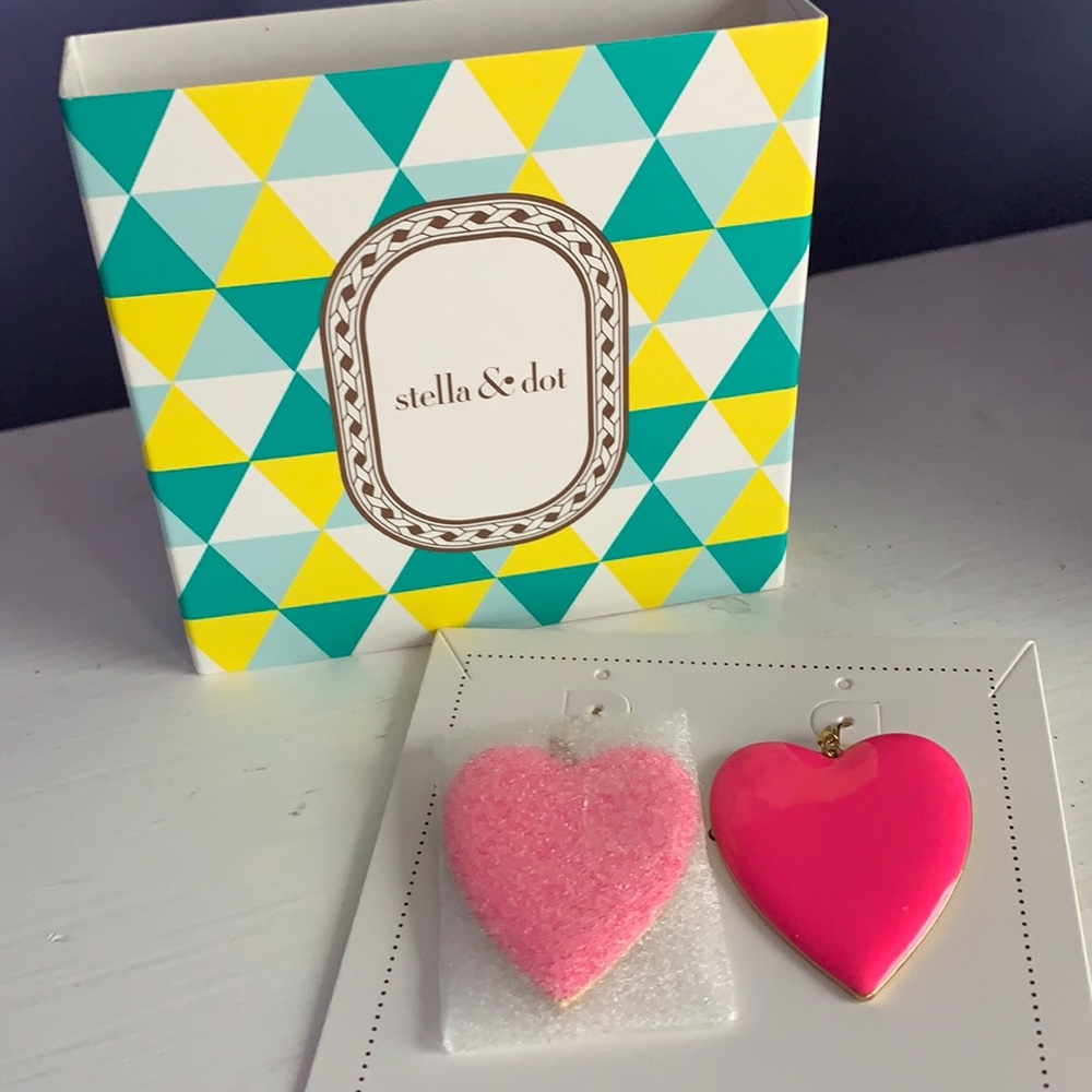 Amore Enamel Earrings